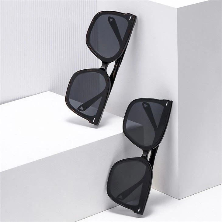 Oversized Polarized Acetate Sunglasses