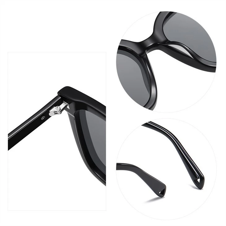 Oversized Polarized Acetate Sunglasses
